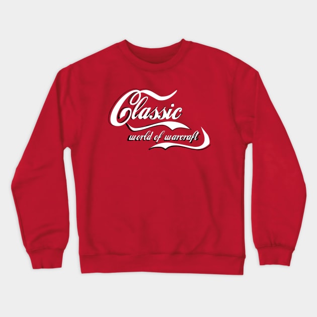 Classic - WoW Crewneck Sweatshirt by Dammpachi